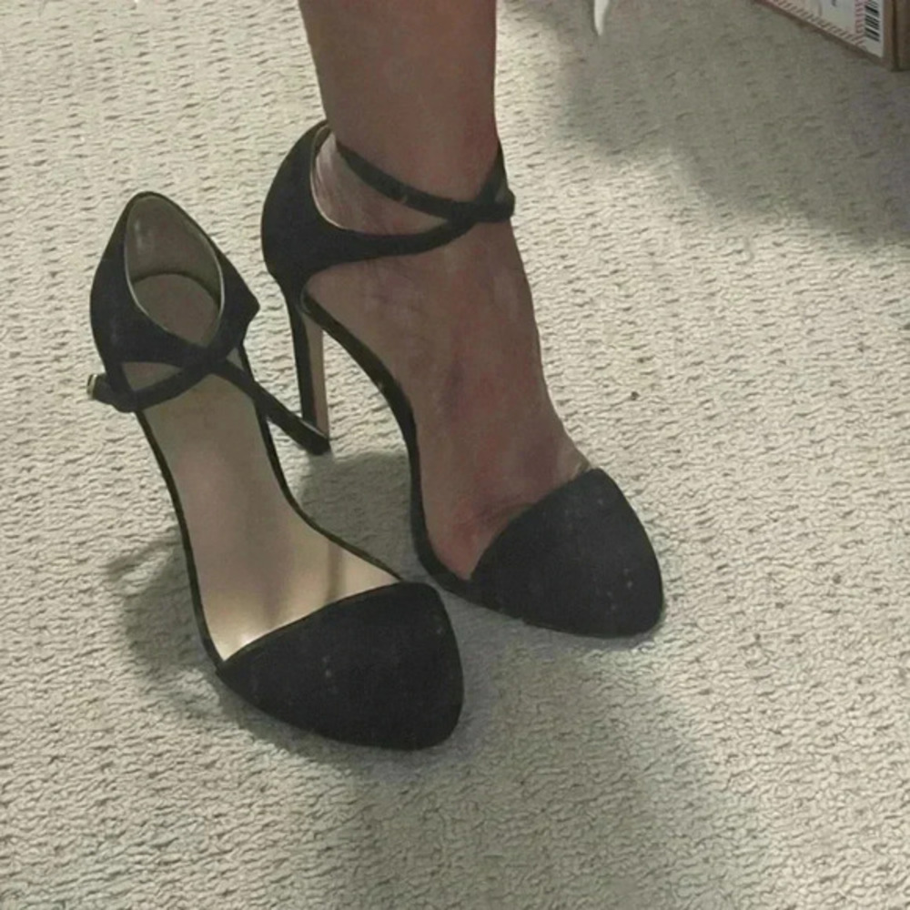 Zara Black Wrap Heel​​​​​​​​​​​​​​‎ - Picture 5 of 5